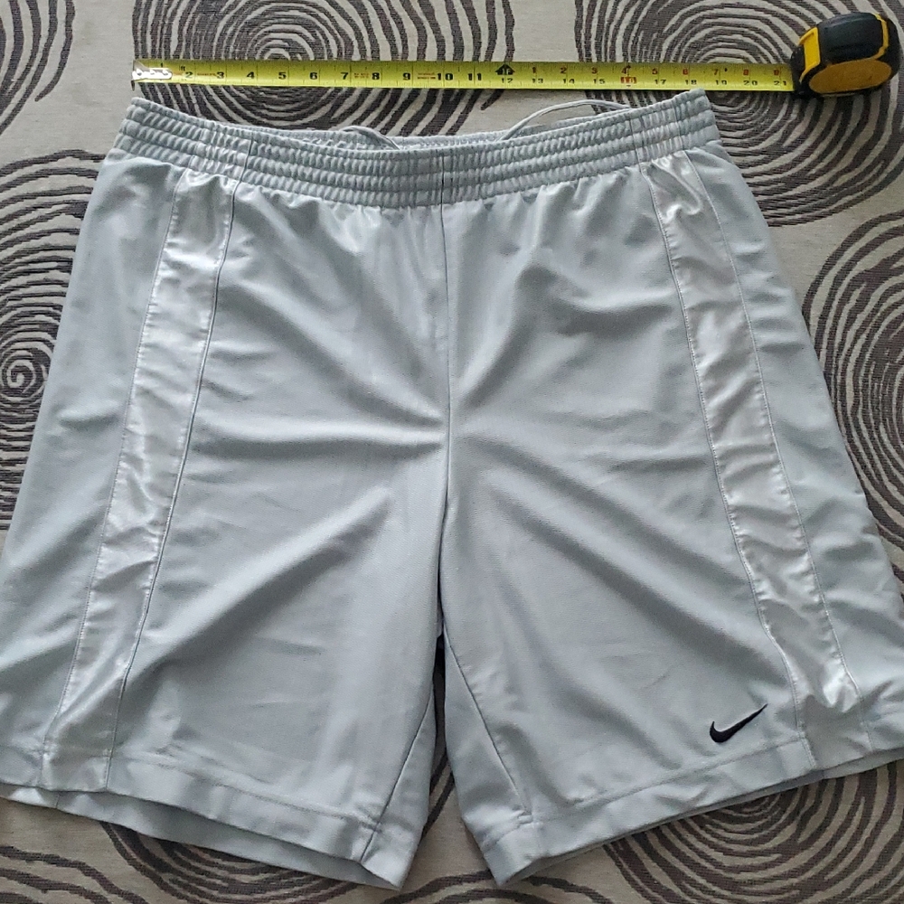 Nike White Athletic Performance Shorts